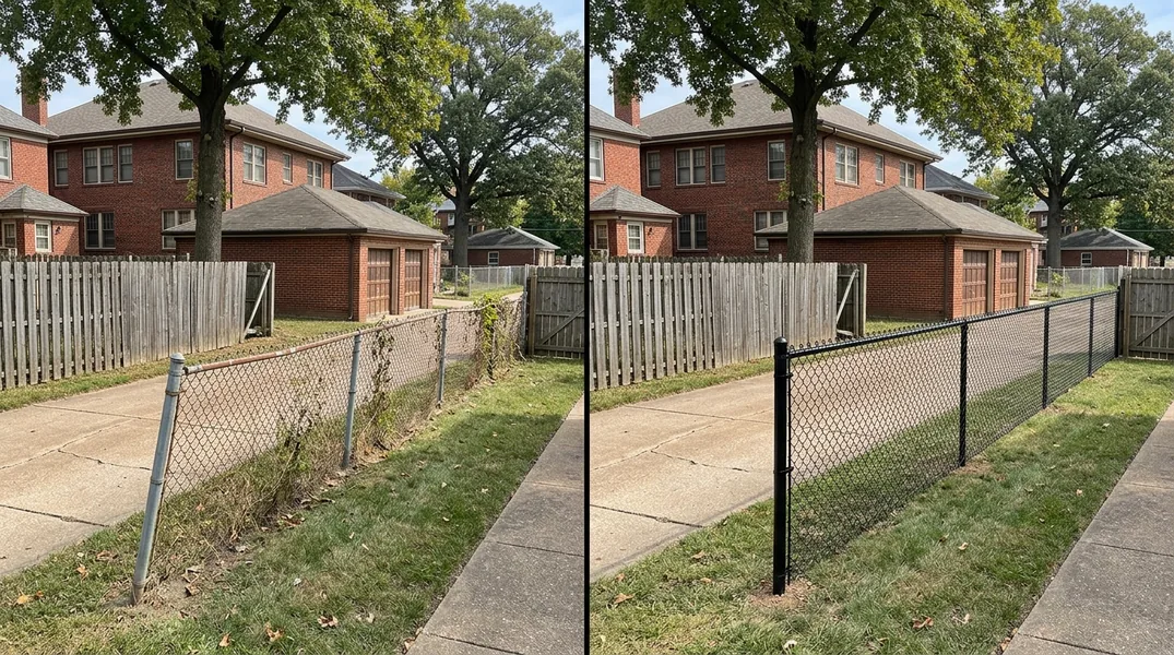 Result fence in St. Louis - St. Louis Fencing