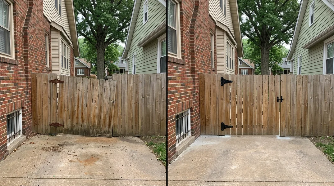 Fencing an Alley-Served City Lot: What Works on St. Louis Brick Blocks