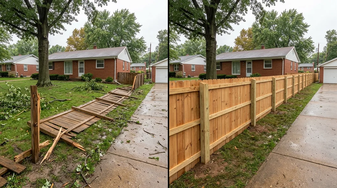 Result fence in St. Louis - St. Louis Fencing