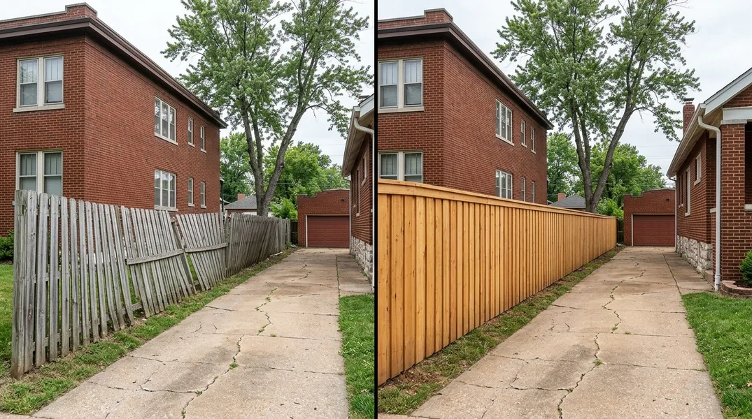 Result fence in St. Louis - St. Louis Fencing