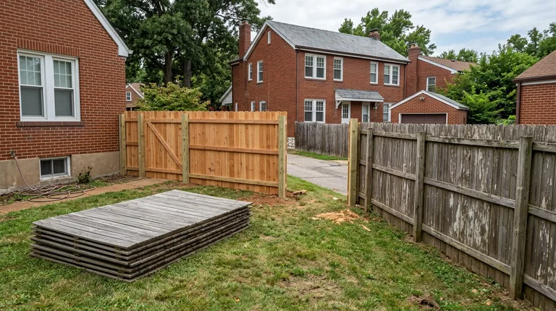 Fence Replacement & Removal St. Louis