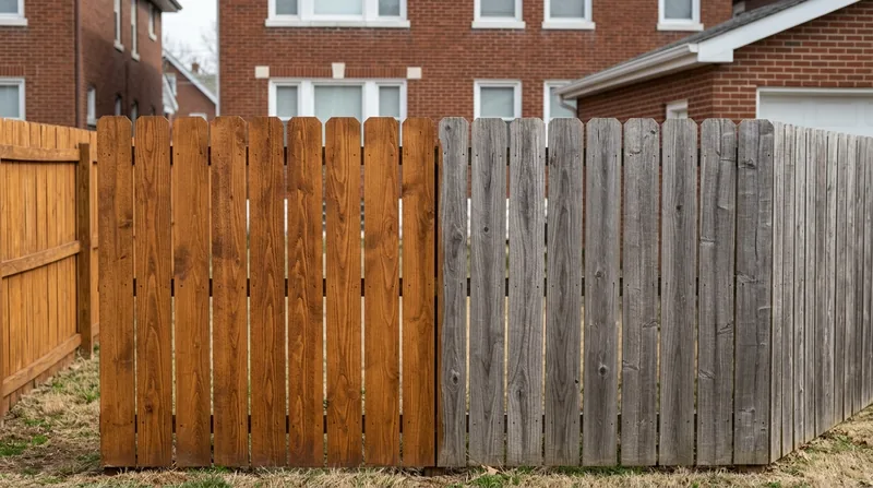 Fence Staining & Restoration St. Louis