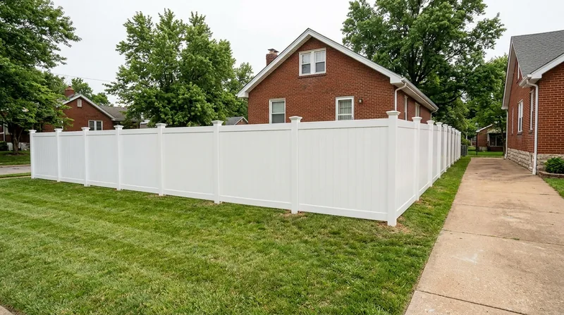 Vinyl & PVC Fence Installation St. Louis